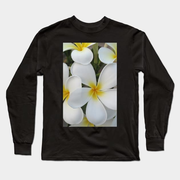 iphone-Fiji Flowers Long Sleeve T-Shirt by ephotocard